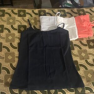 Women’s Amazon Essentials Camisole Tank Tops – Pack of 4 (Size M) New